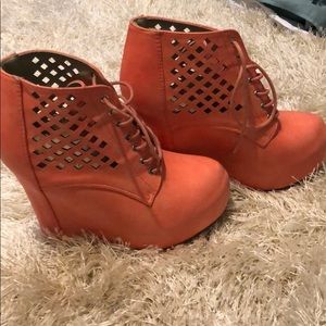Heeled ankle boots